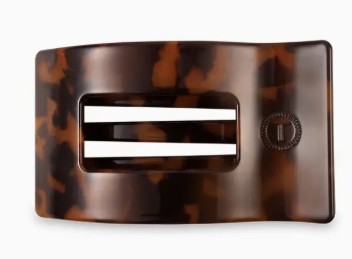 FLAT REC TORT SML HAIR CLIP