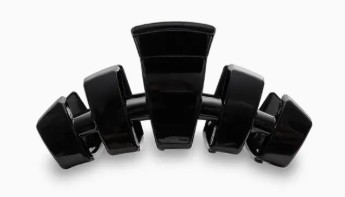 JET BLACK SML OPEN HAIR CLIP