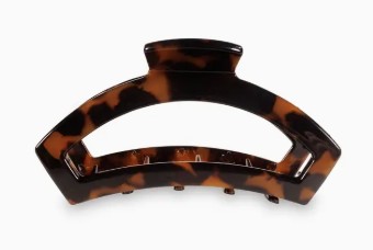OPEN TORTOISE MED HAIR CLIP