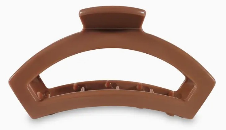 OPEN CARAMEL LRG HAIRCLIP