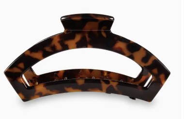 TORTOISE LRG OPEN HAIR CLIP