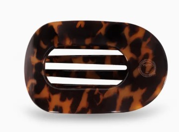 ROUND FLAT TORTOISE MD HAIR CLIP