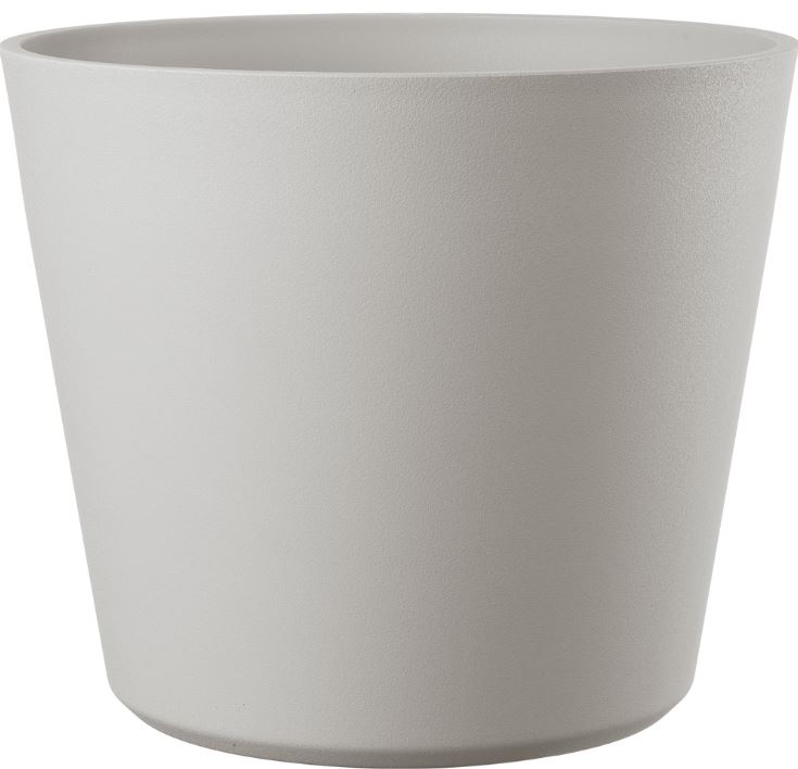 LIGHT GREY ORIGIN POT 5.9"
