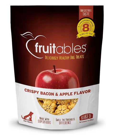 CRUNCHY BACON APPLE DOG TREATS