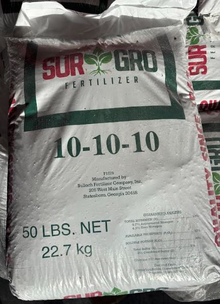 10-10-10 SURGRO FERTILIZER