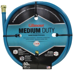 BLUE MEDIUM DUTY GARDEN HOSE 50FT