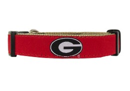 RED/SAND UGA OVAL COLLAR