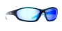 CALCUTTA BOWMAN BLACK/BLUE SUNGLASSES