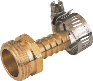 BRASS MALE HOSE COUPLING 1/2"