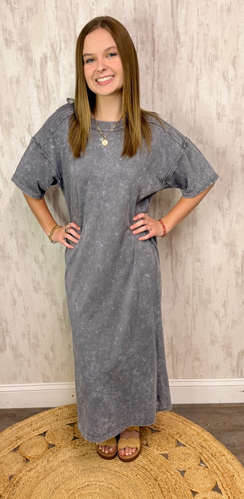 MINERAL MIDI DRESS