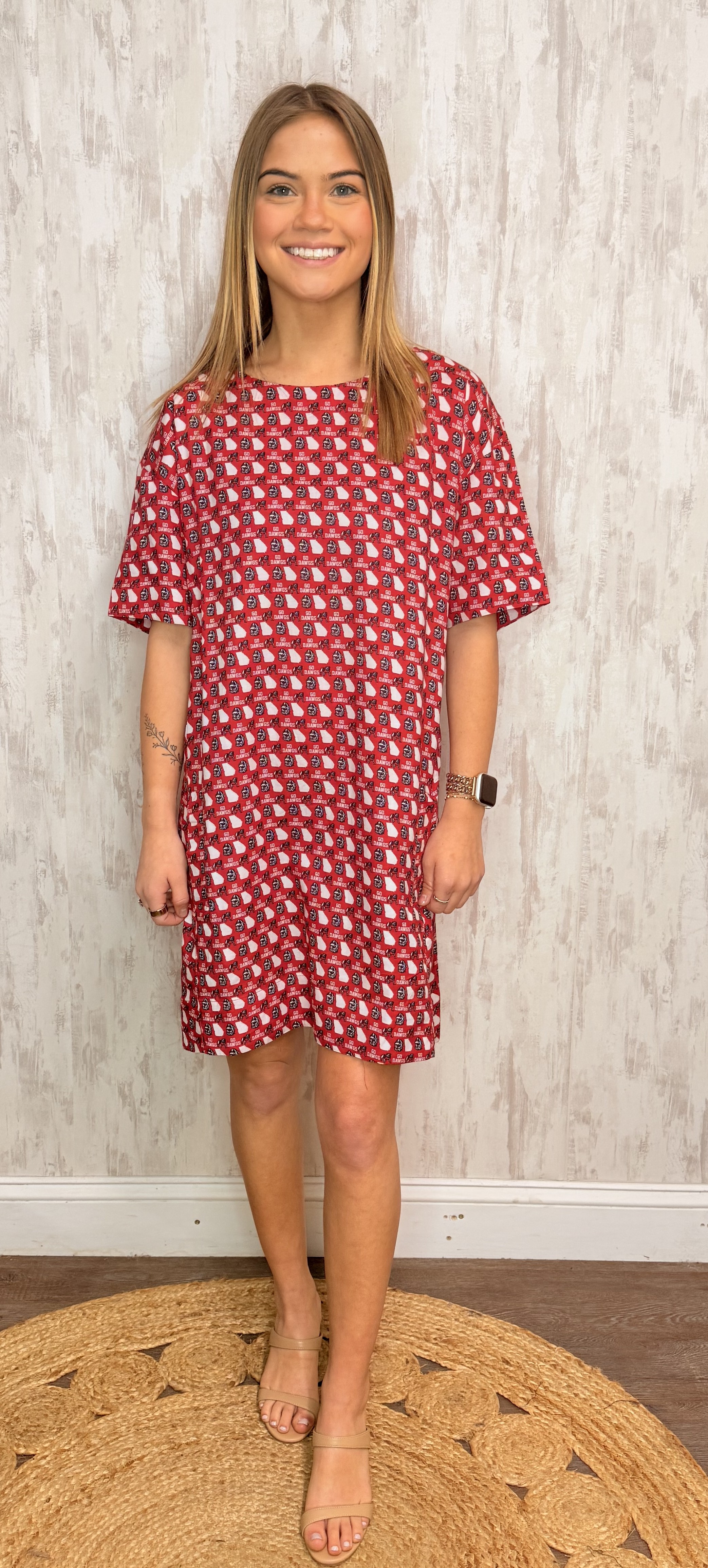 GA A-LINE TWILL DRESS