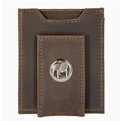 LT BRN FRONT POCKET WALLET