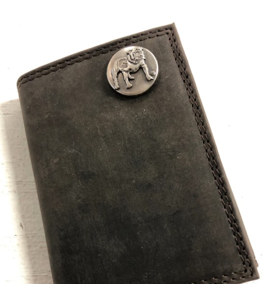LT BRN TRI FOLD WALLET