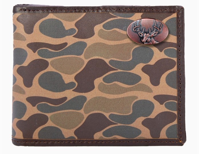 OSC BR BIFOLD LEATHER WALLET