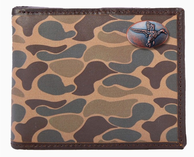 OSC BR BIFOLD LEATHER WALLET