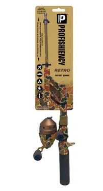 KIDS RETRO CAMO NO TANGLE POLE