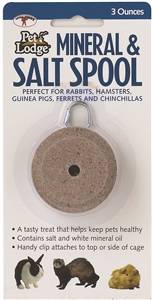 MINERAL & SALT SPOOL W/HANGER