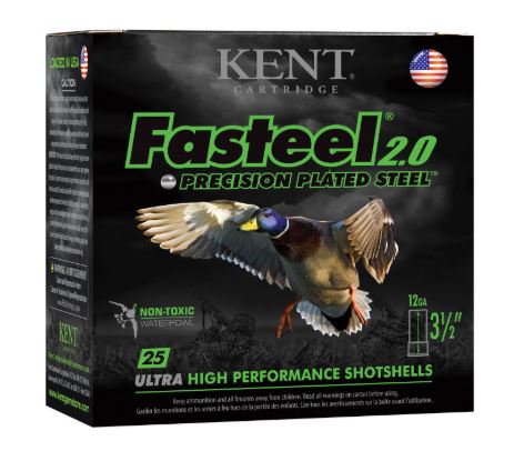 KENT FASTEEL 2.0 12GA 3.5" 25 ROUNDS