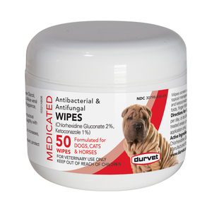 MEDICATED ANTIBACTERIAL PET WIPES