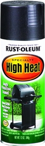 BBQ BLACK HI HEAT SPRAY PAINT 12OZ