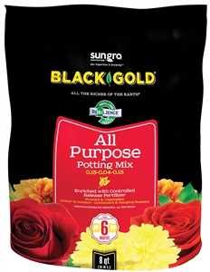 BLACK GOLD POTTING MIX 8QT