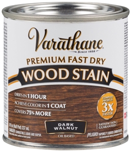 DARK WALNUT WOOD STAIN 1/2PT