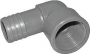 GRAY PVC 90DEG PIPE ELBOW 3/4"