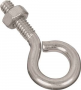 ZINC EYE BOLT W/NUT 1/4X2IN