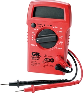 DIGITAL MULTIMETER 9V 3-FUNC