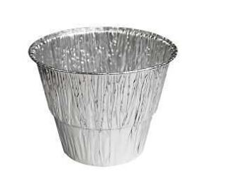 ALUMINUM GREASE BUCKET LINER 6" 5PK