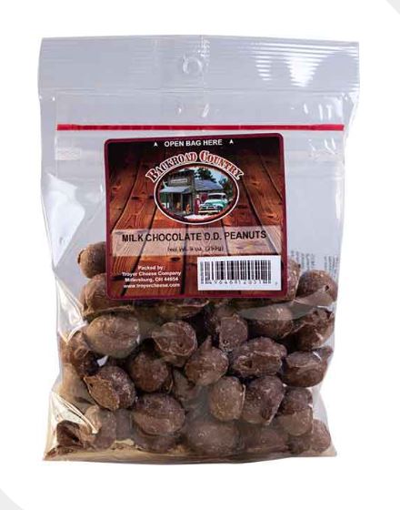 MILK CHOCOLATE PEANUTS 9 OZ