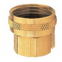 BRASS HOSE CONNECTOR 3/4X3/4"