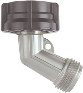 ZINC GOOSENECK HOSE CONNECTOR