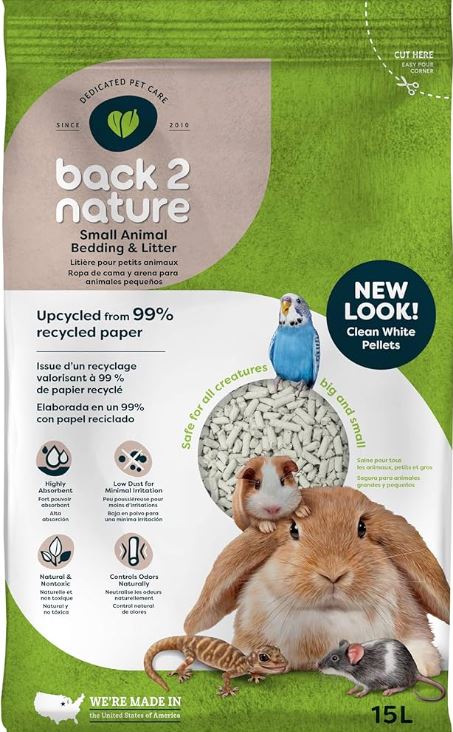 SMALL ANIMAL PAPER BEDDING 15L