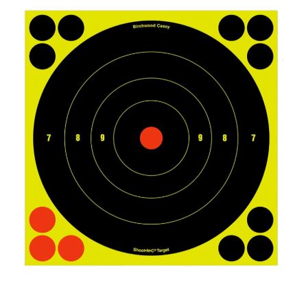SHOOT-N-C BULLSEYE 8" TARGETS