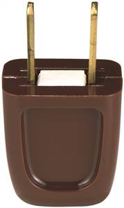 BROWN ELECTRICAL PLUG 10A 125V