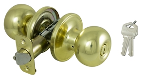 BRASS ENTRY KNOB KW1