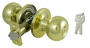 BRASS ENTRY KNOB KW1