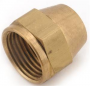 BRASS SHORT FLARE NUT 3/8IN