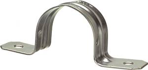 STEEL 2-HOLE CONDUIT CLAMP 1/2"
