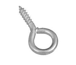 STEEL SCREW EYE #10 .14IN