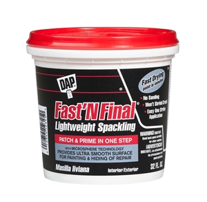 WHITE SPACKLING PASTE 1/2PT