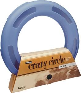 LARGE CRAZY CIRCLE CAT TOY