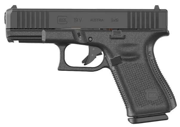 GLOCK G19 V BLACK 9MM 10+1RDS