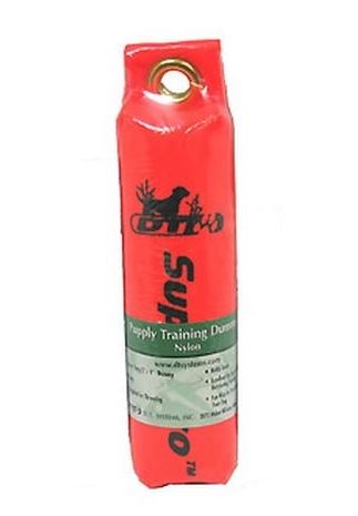 ORANGE CANVAS DOG TRAINING DUMMY