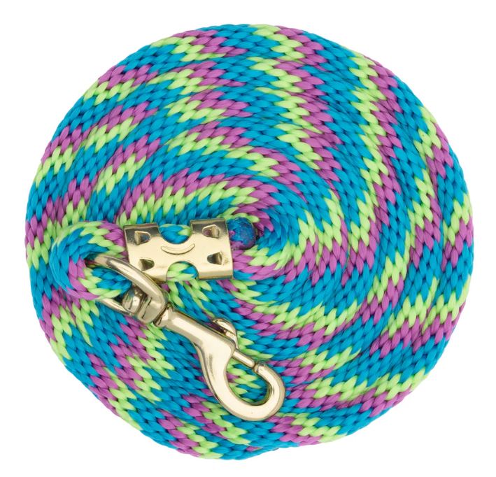 LEAD ROPE W/BRASS SNAP