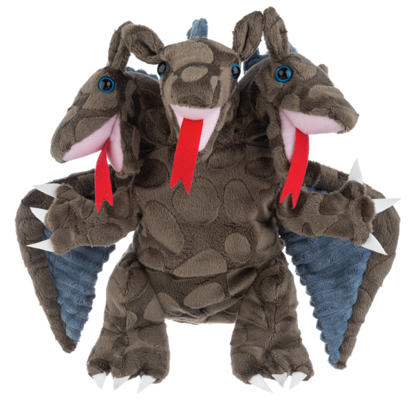 3 HEAD DRAGON HAND PUPPET