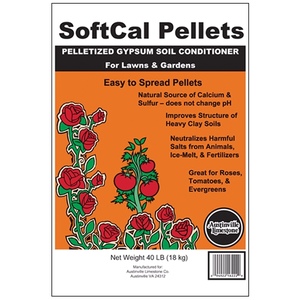 SOFTCAL PELLETS GYPSUM 40LBS