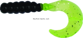 BIG BITE BAITS CHARTREUSE SHAD 2" 10PK