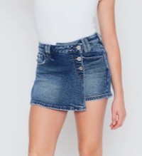 CROSS OVER WAIST SKORT